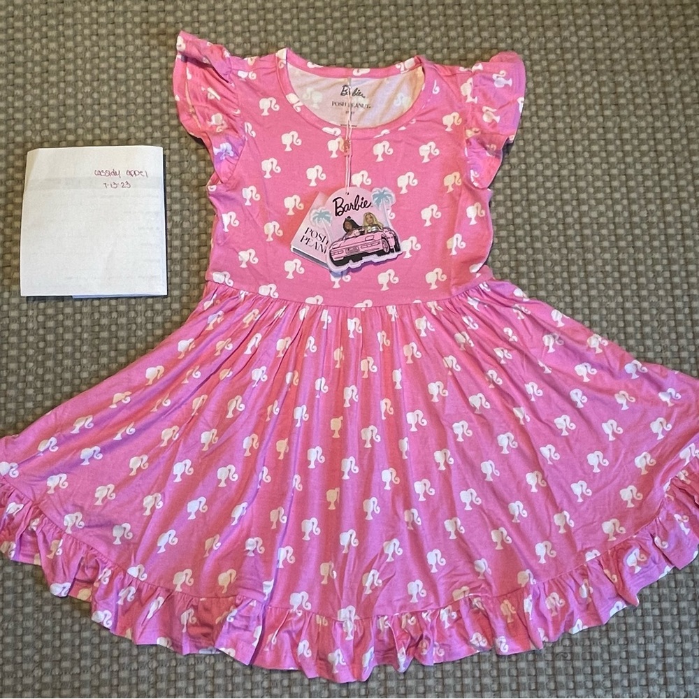 Posh Peanut Posh Barbie Ruffled Twirl Dress